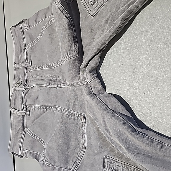 American Eagle next level stretch size 4 gray high rise jeggings - Picture 5 of 8